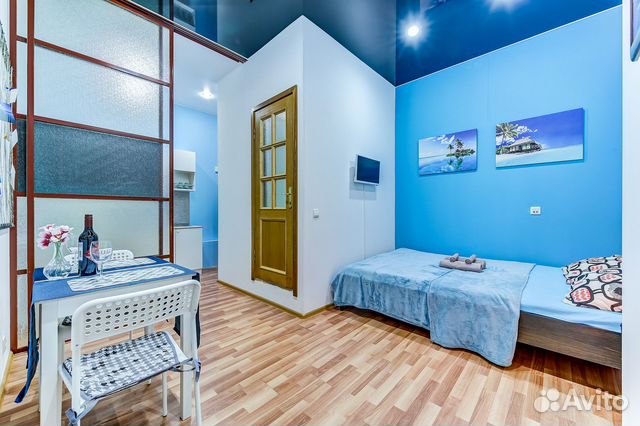 Квартира-студия, 25 м², 2 кровати
Квартира-студия, 25 м², 2 кровати