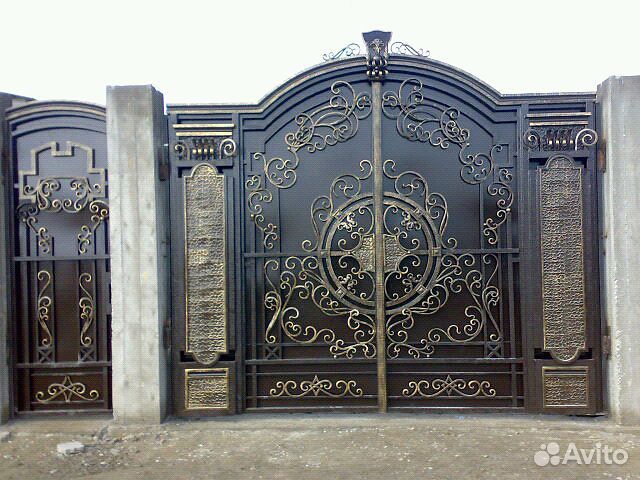 Авито нальчик жедезные ворота ворота для дачи под профнастил спб