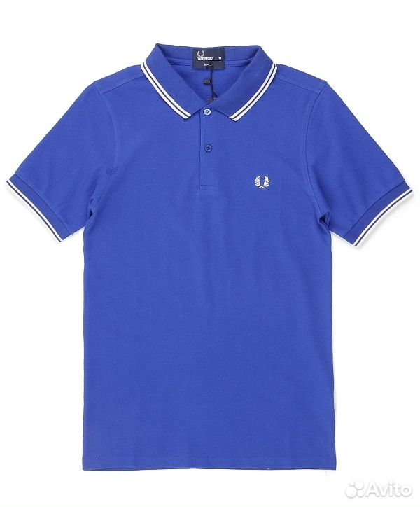 Бело синее поло. Поло Fred Perry голубое. Футболка поло Fred Perry.