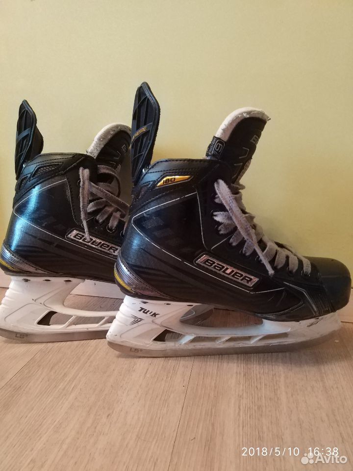 Коньки bauer 9 5 авито. Коньки Bauer Supreme s180. Коньки Bauer Supreme s180 SR. Коньки Бауэр Суприм 180. Хоккейные коньки Bauer Supreme 180.