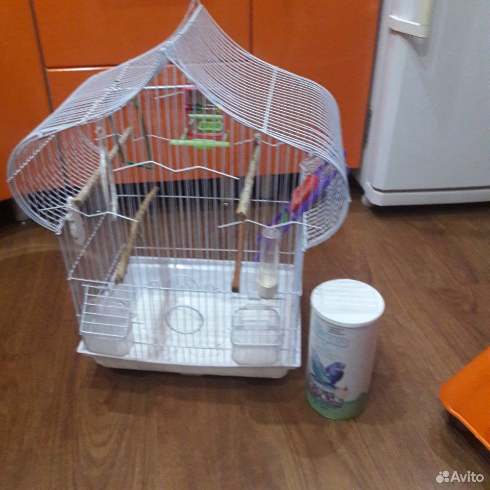 Клетка большая для птиц купить на Зозу.ру - фотография № 2