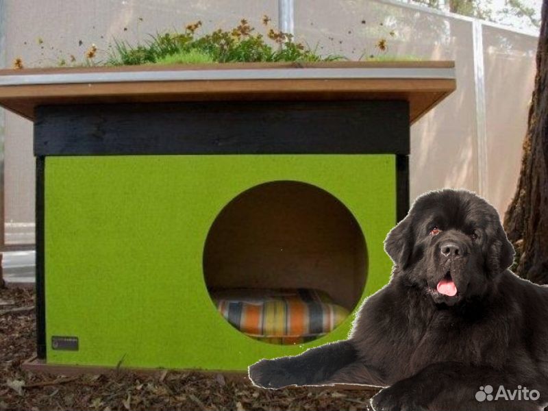 Будка для собак с деревянными полами 2х2 купить на Зозу.ру - фотография № 3