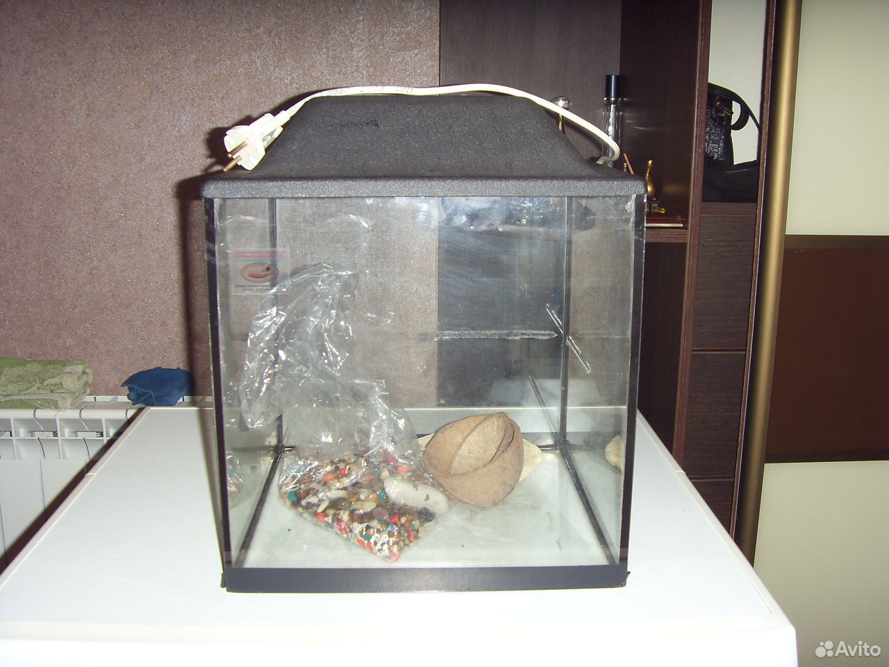 Маленький аквариум купить на Зозу.ру - фотография № 1