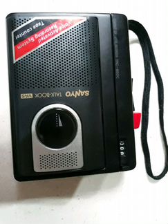 Аудио кассетный плеер sanyo с диктофоном