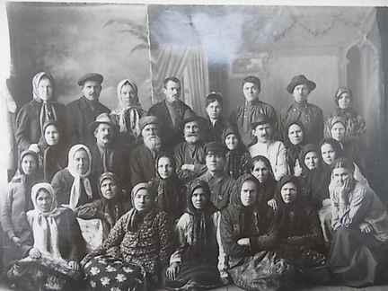 Фото,Крестьяне рабочего посёлка - Арти 1917 год