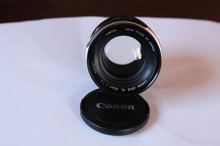 Объектив для canon 50mm 1 : 1.4