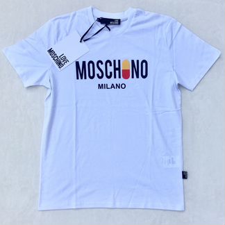 Футболка Moschino белая
