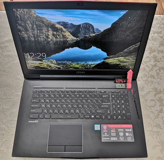 Ноутбук MSI titan GT73VR-6RE
