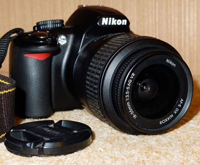Nikon D3100 Kit 18-55 VR + (Объектив Гелиос-44-2)