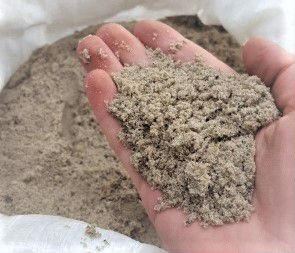 Песок речной в мешках 40кг Стройматериалы доставка