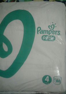 Подгузники трусики Pampers pants 4 (9-15) кг