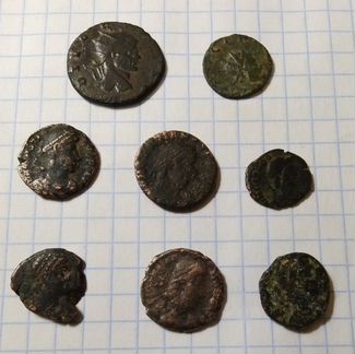 Античные монеты - Рим, Византия