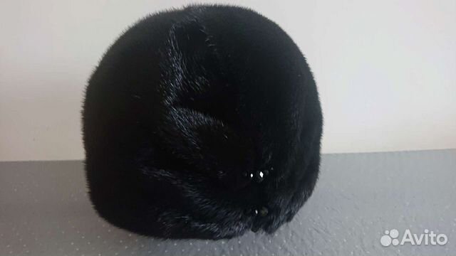 Шапка женская из скандинавской норки