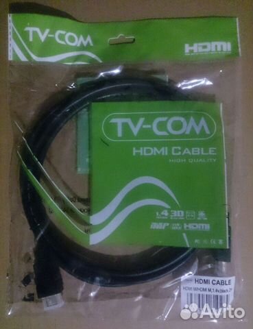 Кабель hdmi Новый в упаковке