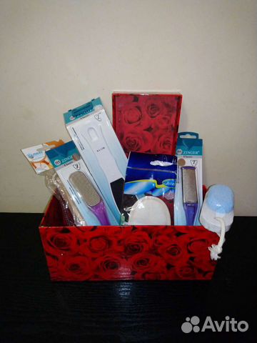 Щётки, пемза и мочалка (набор)