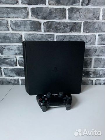 Sony playstation 4 slim 1tb ps4 как новая, игры