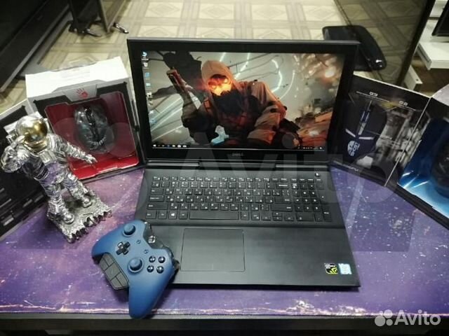 Монстр dell i5 7300 HQ SSD + HDD GTX 1050-4GB 8GB