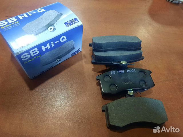 Колодки тормозные передние комплект LADA Kalina VA