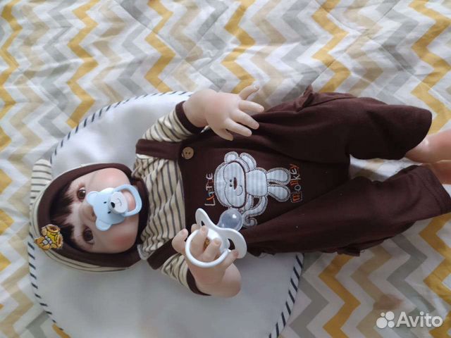 Кукла реборн силиконовая.Мальчик