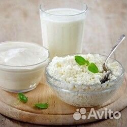 Домашнее молоко, творог, сметана, масло, сыр адыге