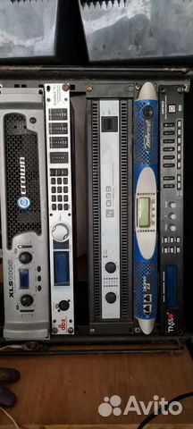 Концертный усилитель crownxls1000, driverack pa+