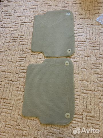 Коврики в салон новые задние для Ауди А 6