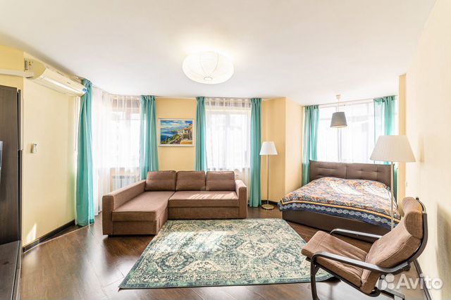

1-к. квартира, 49 м², 3 кровати
