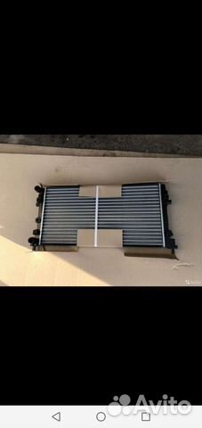 Радиатор VW polo 2010 - 2021