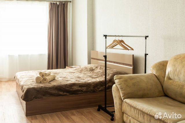 

1-к. квартира, 42 м², 2 кровати