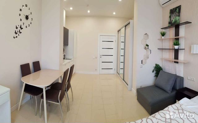 

Квартира-студия, 35 м², 2 кровати