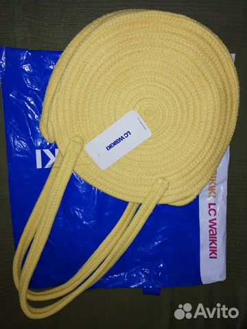 Новая сумка шопер женская круглая