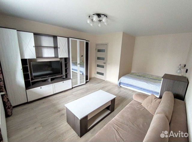 

1-к. квартира, 45 м², 2 кровати