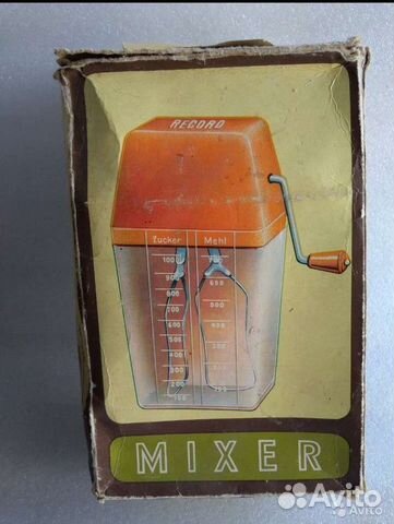 Миксер механический ручной Record-ссср GDR