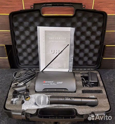 Микрофон вокальный Karsect KRU-200 KST3U радио Pro