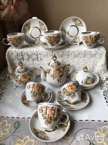 Чайно-кофейный сервиз Полонное