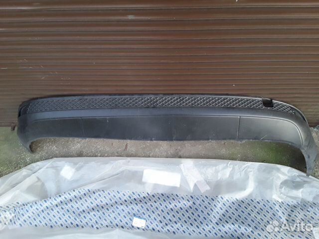 Юбка заднего бампера Форд фокус 3