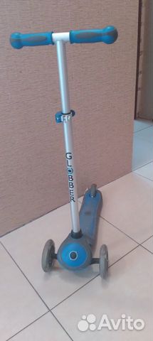 Самокат детский трехколесный бу