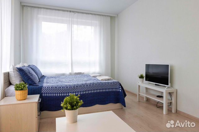 

1-к. квартира, 37 м², 2 кровати