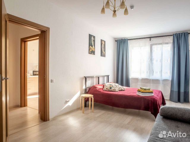 

1-к. квартира, 37 м², 3 кровати