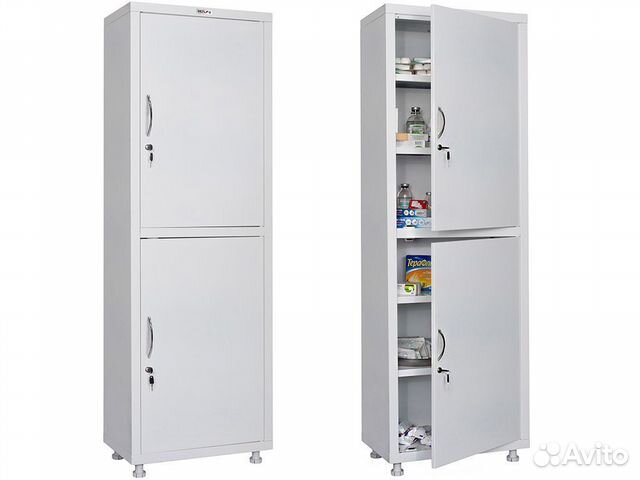 Медицинский шкаф мд 1 1760/SS