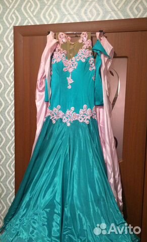 Платье для бальных танцев стандарт