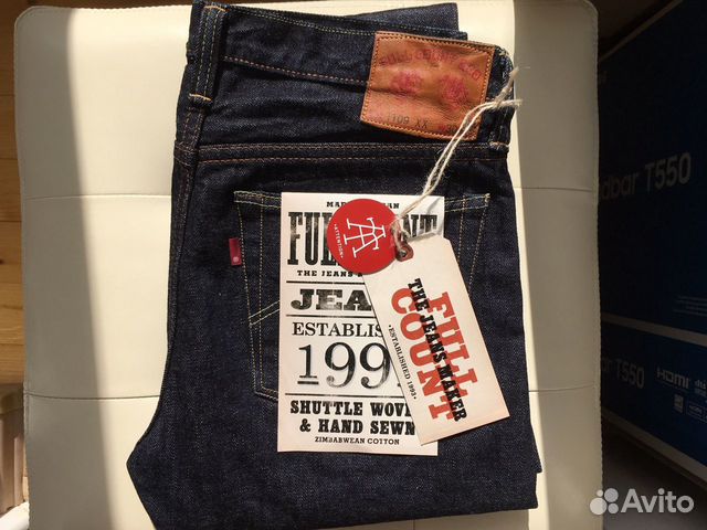 Японские джинсы Full Count 1109XX 15.5OZ новые