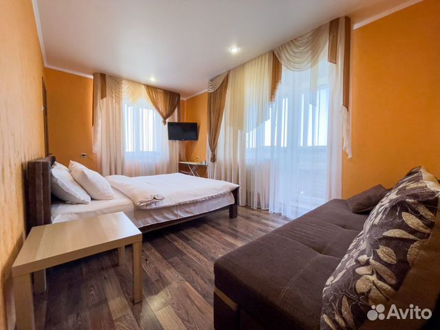 

1-к. квартира, 44 м², 2 кровати