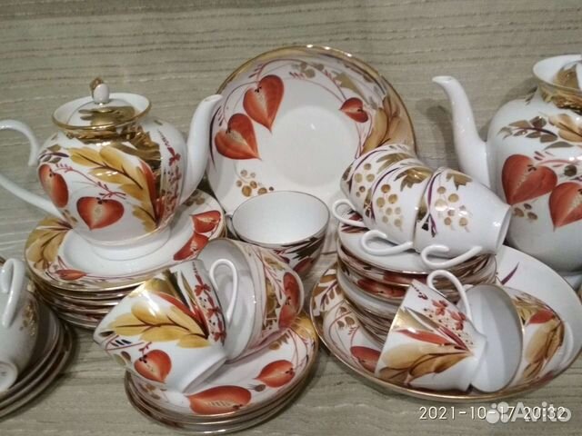 Сервиз лфз, столовый кахла,чайный Барановка