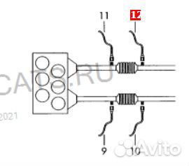 Датчик кислородный Lambdasonde 2.0 VW Passat B6