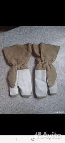 Краги трехпалые теплые