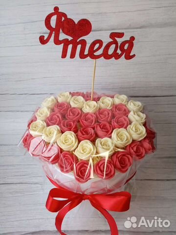 Шоколадные розы подарок на день рождения