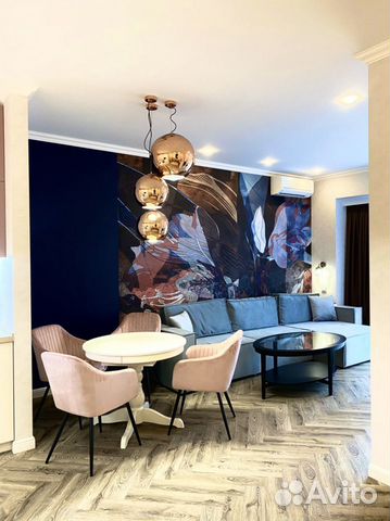 

1-к. квартира, 67,3 м², 2 кровати