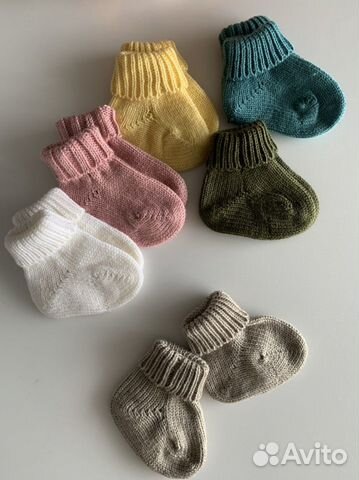 Носочки для новорожденного