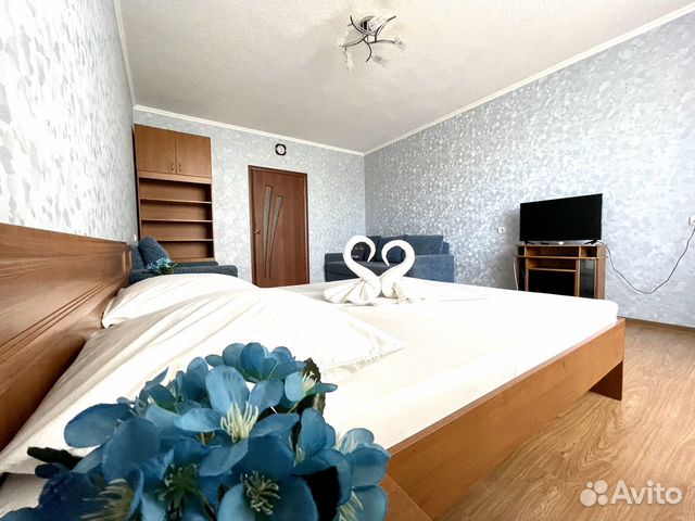 

1-к. квартира, 57 м², 3 кровати